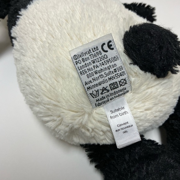 Jellycat Bashful Panda 12” Soft Toy Plush Black & White Stuffed Animal - Picture 12 of 14